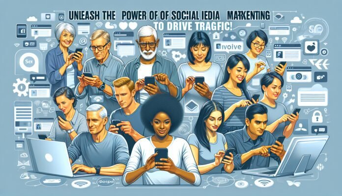 drive traffic with social media marketing